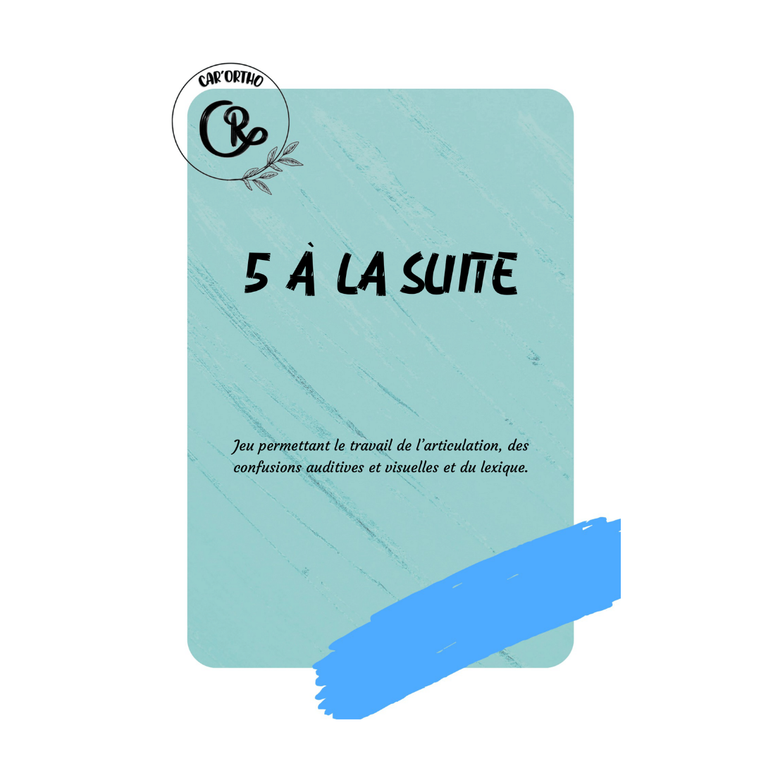 5 à la suite