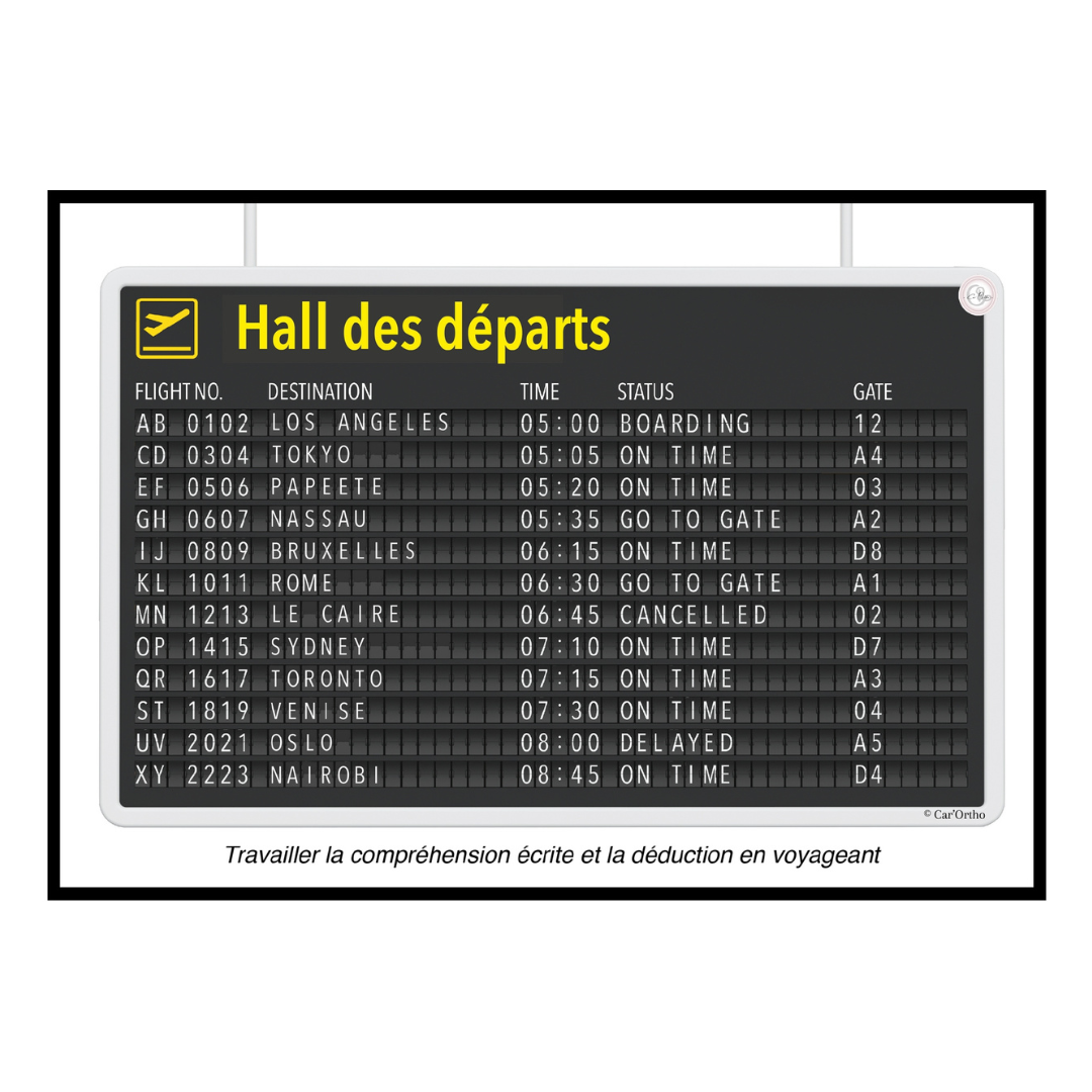 Hall des départs