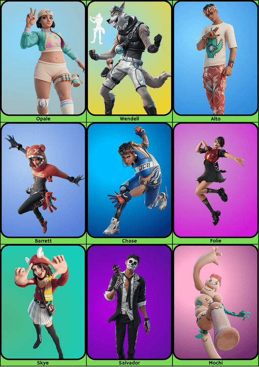 Fortnite Syntax Cards