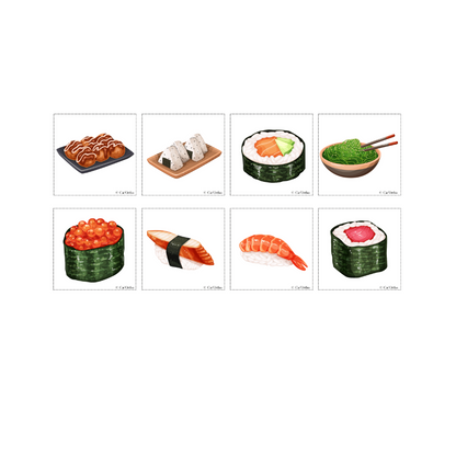 Maki & Sushi Digrammes