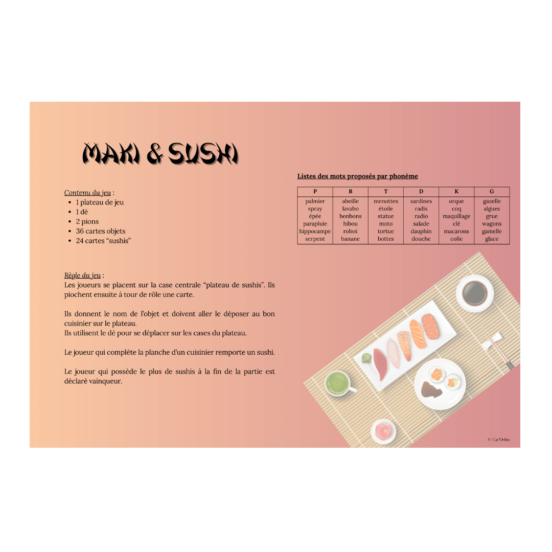 Maki & Sushi Occlusives